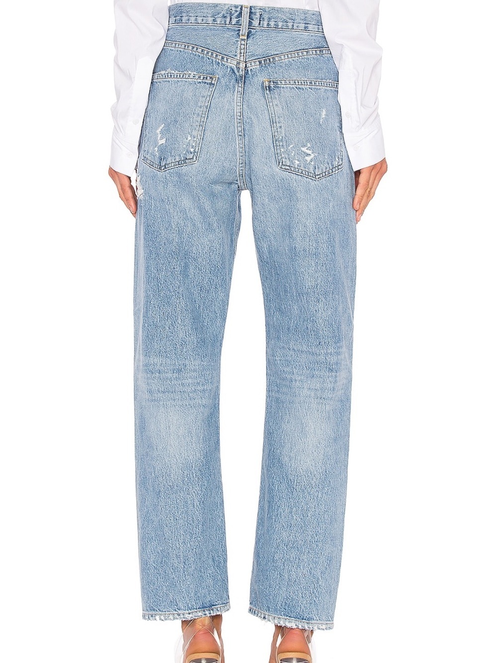 Agolde 90s mid rise distressed - Picture 7 of 8